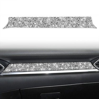 For Mazda CX-5 2017-2018 Car Instrument Panel Diamond Decorative Sticker,Left and Right Drive Universal, Car Instrument Panel