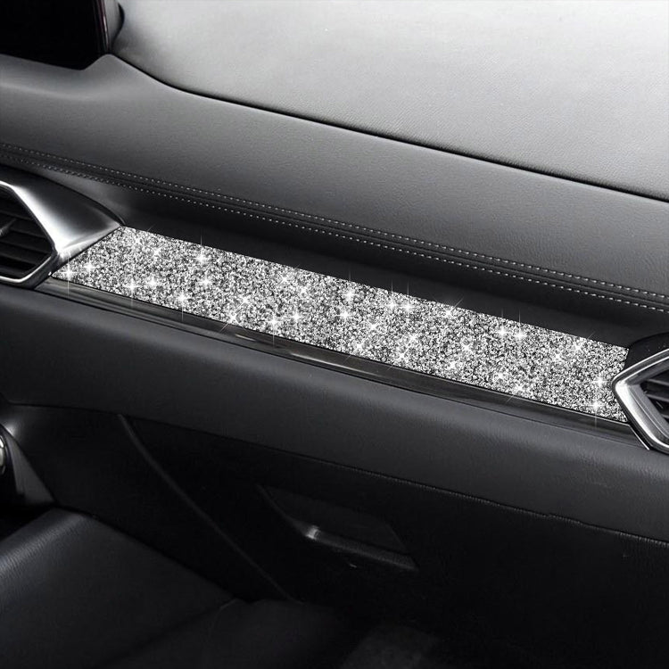 For Mazda CX-5 2017-2018 Car Instrument Panel Diamond Decorative Sticker,Left and Right Drive Universal, Car Instrument Panel