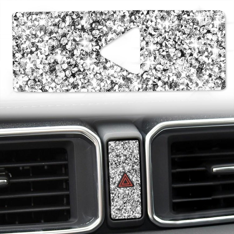 For Mazda CX-5 2017-2018 Car Warning Light Diamond Decorative Sticker,Left and Right Drive Universal, Car Warning Light
