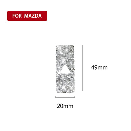 For Mazda CX-5 2017-2018 Car Warning Light Diamond Decorative Sticker,Left and Right Drive Universal, Car Warning Light