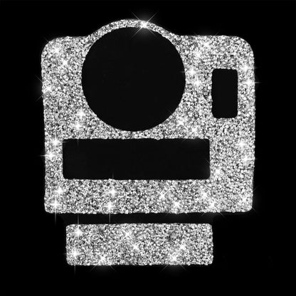 Car Headlight Diamond Decoration Sticker, Left Hand Drive, Headlight