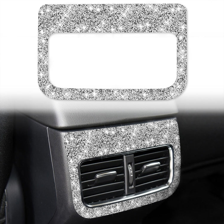 For Mazda CX-5 2017-2018 Car Rear Exhaust Vent Diamond Decorative Sticker,Left and Right Drive Universal, Car Rear Exhaust Vent