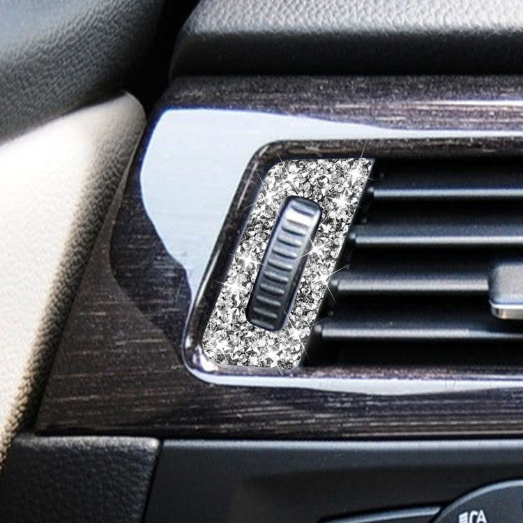 For BMW 3 Series E90 / E92 / E93 2005-2012 Premium Car Air Outlet Diamond Decorative Sticker, Premium Air Outlet