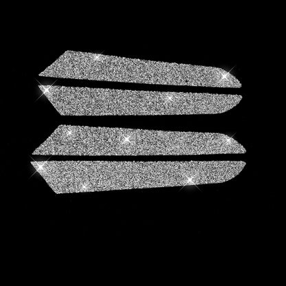 For Mazda CX-5 2017-2018 Car Door Panel Diamond Decorative Sticker,Left and Right Drive Universal, Car Door Panel