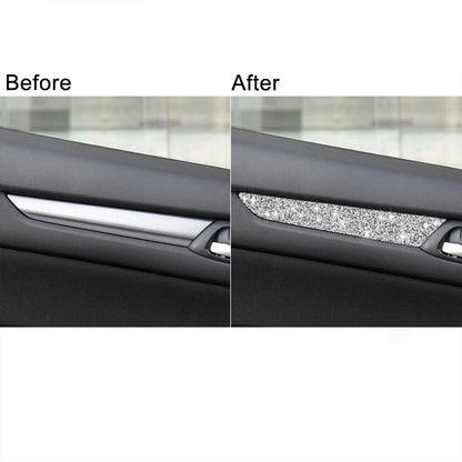 For Mazda CX-5 2017-2018 Car Door Panel Diamond Decorative Sticker,Left and Right Drive Universal, Car Door Panel