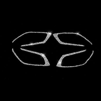 For Mazda CX-5 2017-2018 Car Interior Door Handle Diamond Decorative Sticker,Left and Right Drive Universal, Car Interior Door Handle