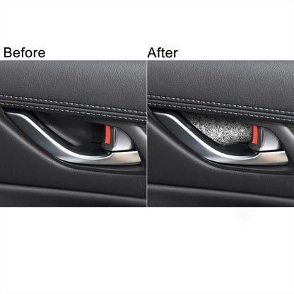 For Mazda CX-5 2017-2018 Car Inner Door Bowl Diamond Decorative Sticker,Left and Right Drive Universal, Car Inner Door Bowl