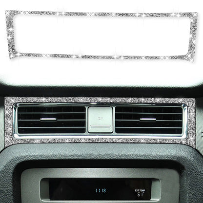 Car Middle Air Outlet Diamond Decoration Sticker, Left Hand Drive, Middle Air Outlet