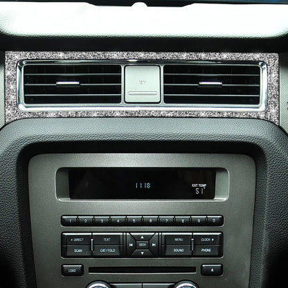 Car Middle Air Outlet Diamond Decoration Sticker, Left Hand Drive, Middle Air Outlet