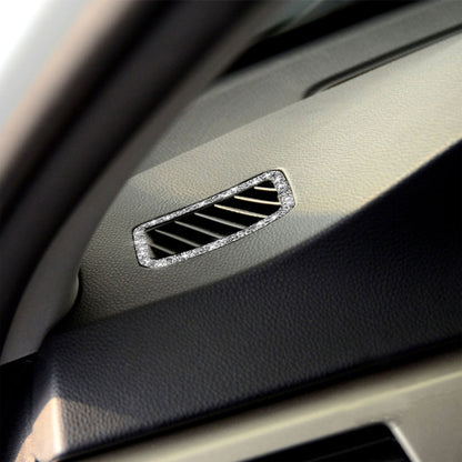 For BMW 3 Series E90 2005-2012 Car Air Outlet Diamond Decorative Sticker, Left Drive, Small Air Outlet