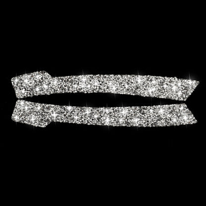 For Mercedes-Benz A/B/C/E Class Car Rearview Mirror Anti-collision Strip A Diamond Decorative Sticker, Left and Right Drive, Rearview Mirror Anti-collision Strip A