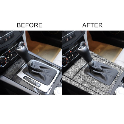 For Mercedes-Benz C-class W204 2007-2013 Car Gear Set Diamond Decorative Sticker, Left-hand Drive, Gear Set, Left-hand Drive