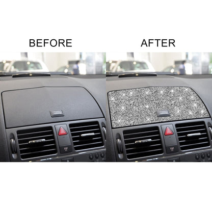 For Mercedes-Benz C-class W204 2007-2010 Car Console Navigation Diamond Decorative Sticker, Left and Right Drive, Console Navigation