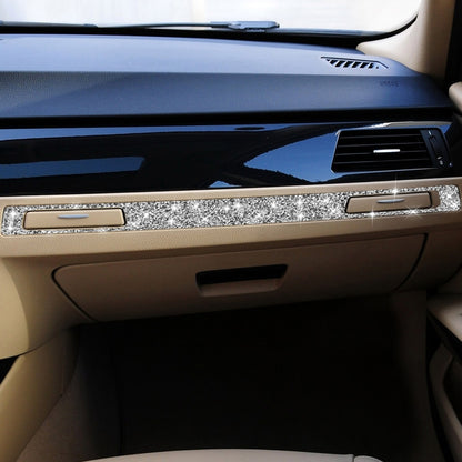 For BMW 3 Series E90 / E92 / E93 2005-2012 Car Passenger Side Center Control Diamond Decorative Sticker, Left Drive, Passenger Side Center Control, Left Drive