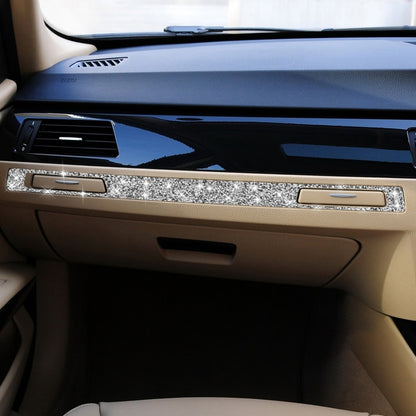 For BMW 3 Series E90 / E92 / E93 2005-2012 Car Passenger Side Center Control Diamond Decorative Sticker, Right Drive, Passenger Side Center Control, Right Drive