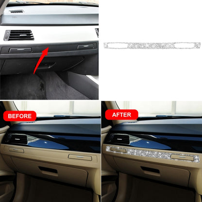 For BMW 3 Series E90 / E92 / E93 2005-2012 Car Passenger Side Center Control Diamond Decorative Sticker, Right Drive, Passenger Side Center Control, Right Drive