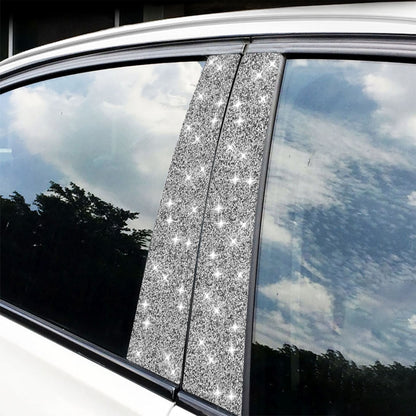 For BMW 3 Series E90 2005-2012 Car B-pillar Diamond Decorative Sticker, B-pillar