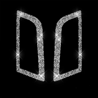 Car Side Air Outlet Diamond Decoration Sticker, Left and Right Drive, Side Air Outlet