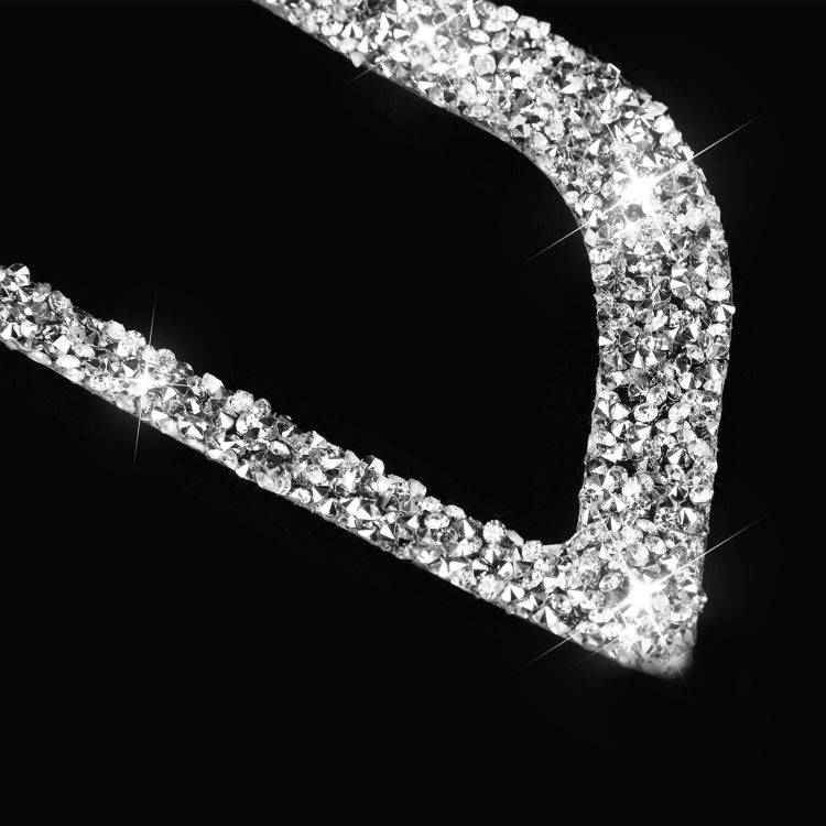 Car Side Air Outlet Diamond Decoration Sticker, Left and Right Drive, Side Air Outlet