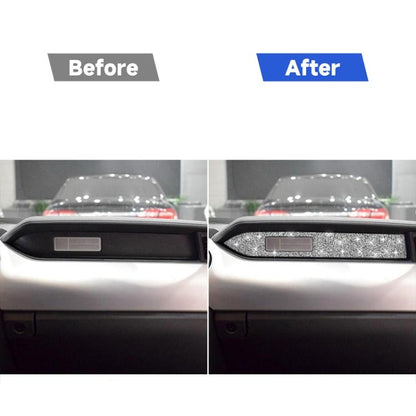 Car Dashboard Diamond Decoration Sticker, Left Drive, Dashboard, Left Drive
