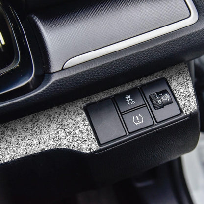 For Honda Civic 2016-2019 Car Headlight Switch Panel Diamond Decorative Sticker, Right-hand Drive, Headlight Switch Panel, Right-hand Drive