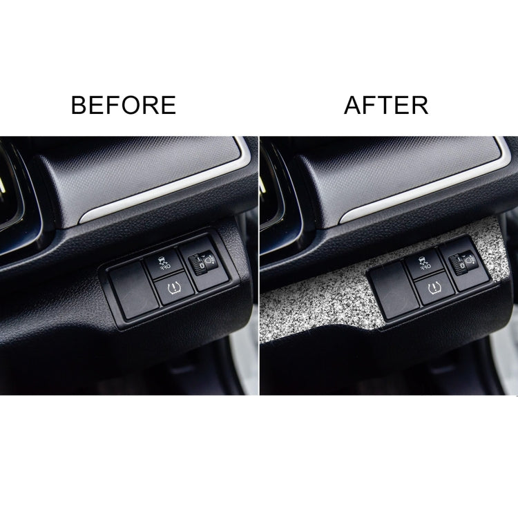 For Honda Civic 2016-2019 Car Headlight Switch Panel Diamond Decorative Sticker, Right-hand Drive, Headlight Switch Panel, Right-hand Drive