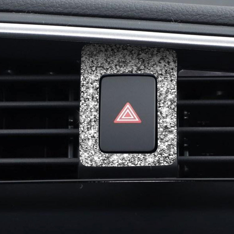 For Honda Civic 2016-2019 Car Warning Light Frame Diamond Decorative Sticker, Left-hand Drive, Warning Light Frame, Left-hand Drive