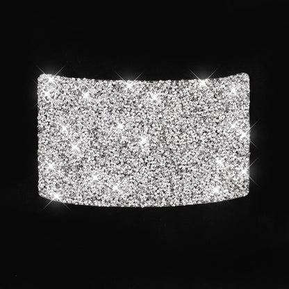 For Honda Civic 2016-2019 Car Rear Glove Box Cover Diamond Decorative Sticker, Left and Right Drive, Rear Glove Box Cover