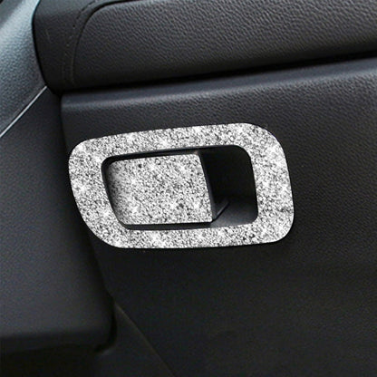 For Honda Civic 2016-2019 Car Storage Switch Diamond Decorative Sticker, Left-hand Drive, Storage Switch, Left-hand Drive