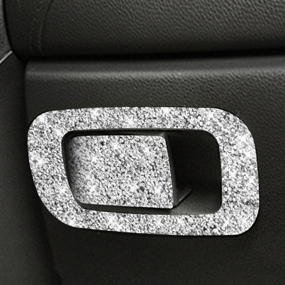 For Honda Civic 2016-2019 Car Storage Switch Diamond Decorative Sticker, Left-hand Drive, Storage Switch, Left-hand Drive