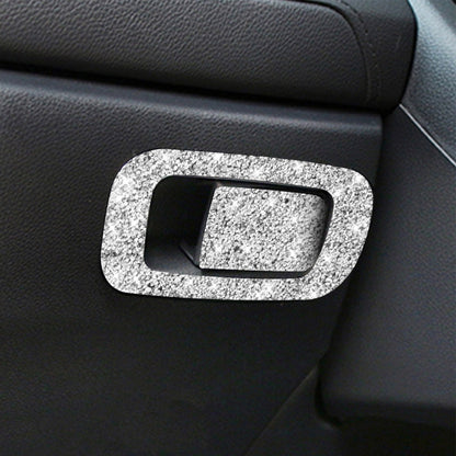 For Honda Civic 2016-2019 Car Storage Switch Diamond Decorative Sticker, Right-hand Drive, Storage Switch, Right-hand Drive