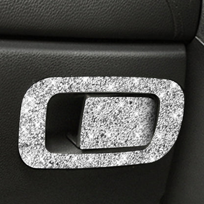 For Honda Civic 2016-2019 Car Storage Switch Diamond Decorative Sticker, Right-hand Drive, Storage Switch, Right-hand Drive