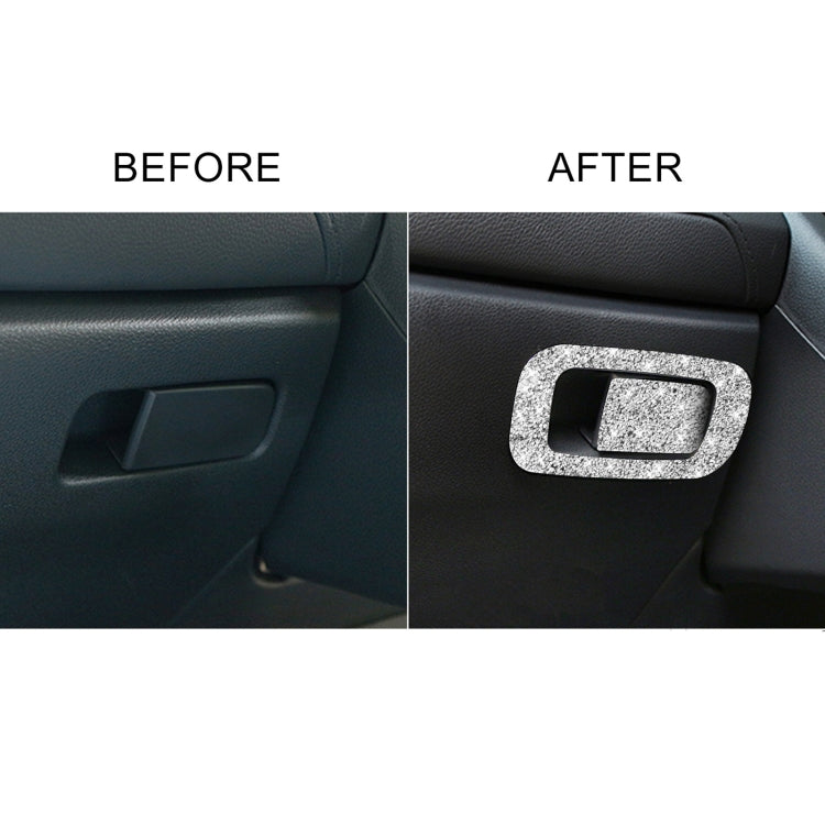 For Honda Civic 2016-2019 Car Storage Switch Diamond Decorative Sticker, Right-hand Drive, Storage Switch, Right-hand Drive