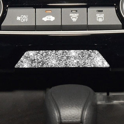 For Honda Civic 2016-2019 Car Storage Compartment Diamond Decorative Sticker, Left and Right Drive, Storage Compartment