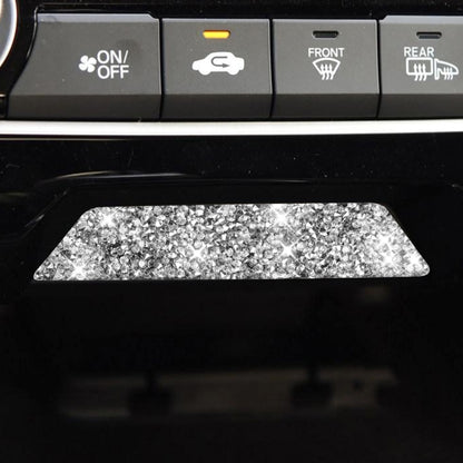 For Honda Civic 2016-2019 Car Storage Compartment Diamond Decorative Sticker, Left and Right Drive, Storage Compartment