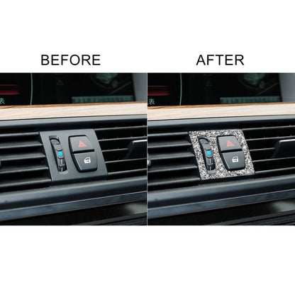 For BMW F10 5 Series 2011-2017 Car Air Outlets Diamond Decorative Sticker, Left and Right Drive, Air Outlets