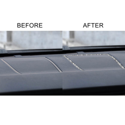 For BMW F07 2010-2016 Car Big Speaker Frame Diamond Decorative Sticker, Left and Right Drive, For BMW F07 2010-2016 Big Speaker Frame