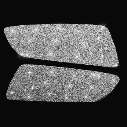 Car Rear Door Panel Diamond Decoration Sticker, Left and Right Drive, Rear Door Panel