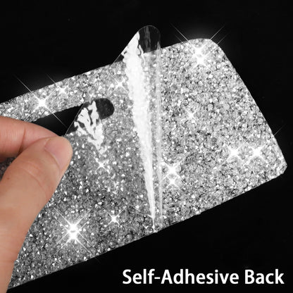 4pcs Car Window Lift Panel Diamond Decoration Sticker, Right Drive, Window Lift Panel, Right Drive