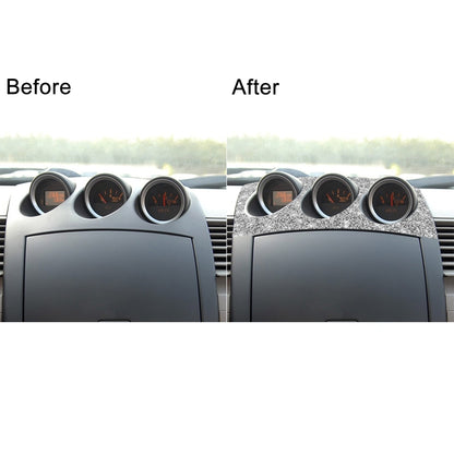 For Nissan 350Z 2003-2009 Car Radio Air Conditioner Console Diamond Decorative Sticker, Left Drive, Car Radio Air Conditioner Console, Left Drive