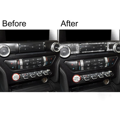 Car Central Control CD Diamond Decoration Sticker, Left and Right Drive, Central Control CD