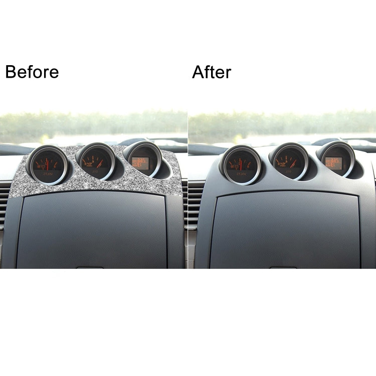 For Nissan 350Z 2003-2009 Car Radio Air Conditioner Console Diamond Decorative Sticker, Right Drive, Car Radio Air Conditioner Console, Right Drive