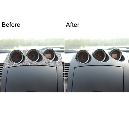 For Nissan 350Z 2003-2009 Car Radio Air Conditioner Console Diamond Decorative Sticker, Right Drive, Car Radio Air Conditioner Console, Right Drive