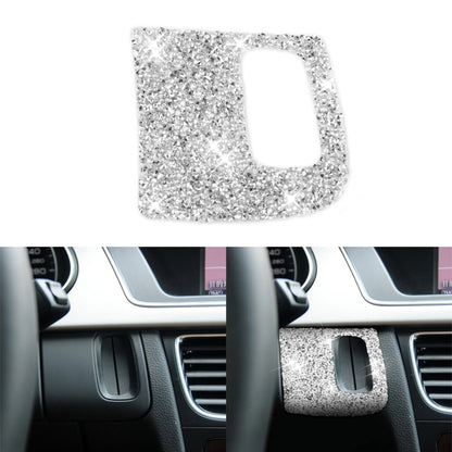 Car Keyhole Diamond Decoration Sticker, Left Drive, Keyhole