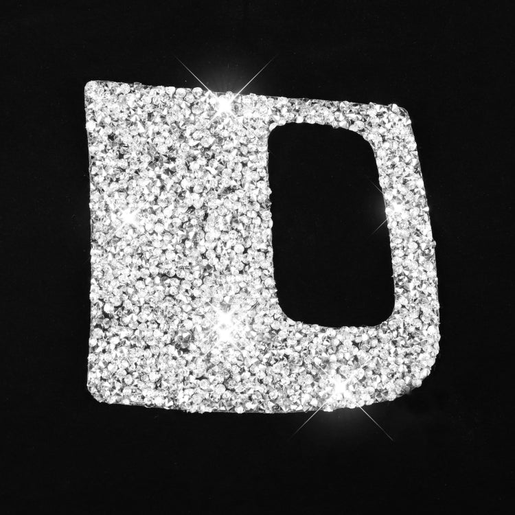 Car Keyhole Diamond Decoration Sticker, Left Drive, Keyhole