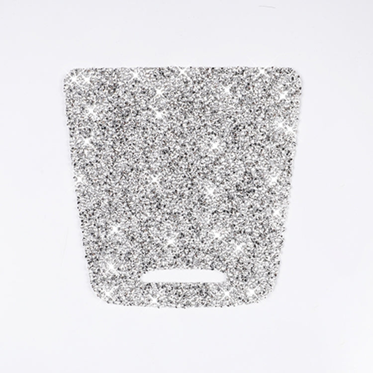 Car Central Control Storage Box Cover Diamond Decoration Sticker, Left and Right Drive, Central Control Storage Box Cover