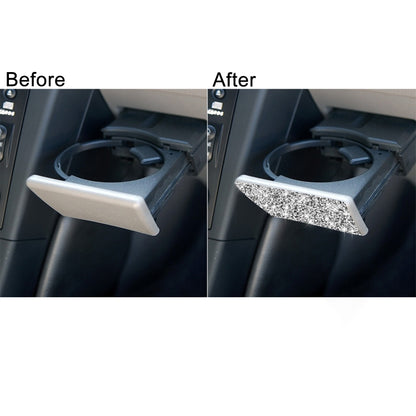 For Nissan 350Z 2003-2009 Car Passenger Storage Box Latch Diamond Decorative Sticker, Left Drive, Car Passenger Storage Box Latch, Left Drive