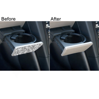 For Nissan 350Z 2003-2009 Car Passenger Storage Box Latch Diamond Decorative Sticker, Right Drive, Car Passenger Storage Box Latch, Right Drive