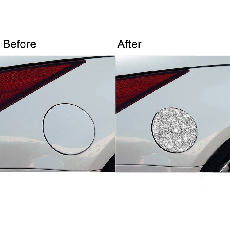 For Nissan 350Z 2003-2009 Car Fuel Tank Cap Diamond Sticker,Left and Right Drive Universal, Car Fuel Tank Cap