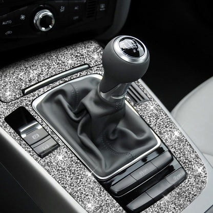Car Gear Panel A Diamond Decoration Sticker, Left and Right Drive, Gear Panel A